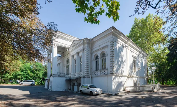 Altes Verlassenes Tschkalow Sanatorium Odessa Ukraine Einem Sonnigen Sommertag — Stockfoto