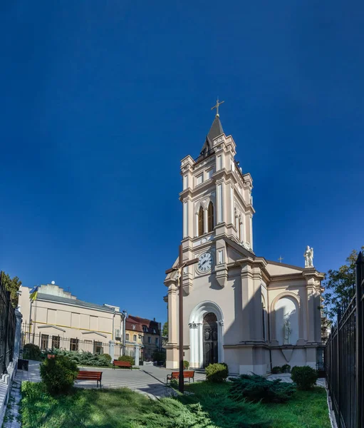 Odessa Ucrania 2018 Asunción Catedral Santísima Virgen María Odesa Edificio —  Fotos de Stock