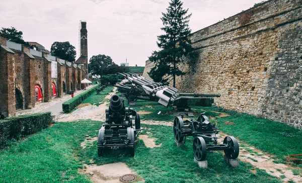 Belgrad Sırbistan 2018 Bulutlu Bir Yaz Gününde Belgrad Kalesi — Stok fotoğraf