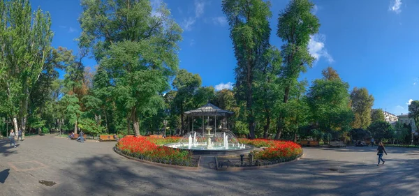 Odessa Ukraine 2018 Panoramic View Odessa City Garden Ukraine Sunny — Stock Photo, Image