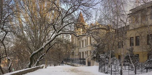 Odessa Ukraina 2019 Shahs Palace Odessa Stad Vintertid Berömd Turistattraktion — Stockfoto