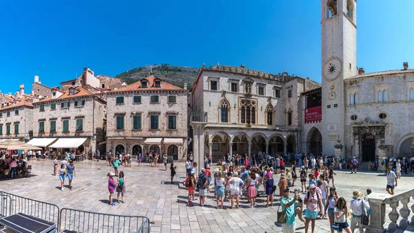 Dubrovnik Croacia 2018 Las Calles Del Casco Antiguo Dubrovnik Croacia — Foto de Stock