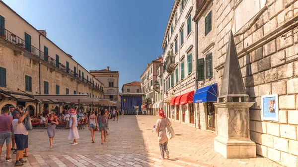 Plaza de Armas en Kotor, Montenegro — Foto de Stock