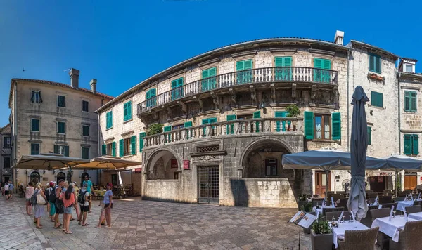 Palacio de la Familia Pima en Kotor, Montenegro — Foto de Stock