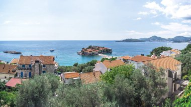 Sveti stefan Adası nda Karadağ
