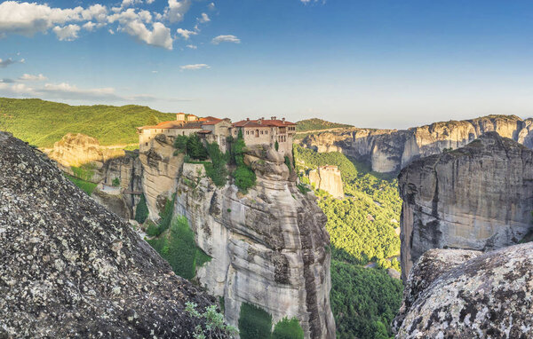 Монастырь Варлаам в Метеора, Греция
