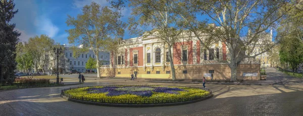 Wiosna w Odessie Boulevard, Ukraina — Zdjęcie stockowe