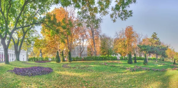 Primorsky Boulevard a Odessa in autunno — Foto Stock