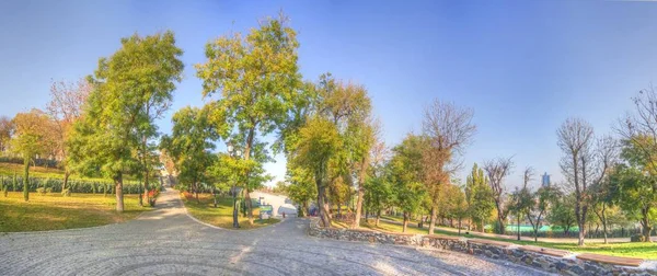 Primorsky Boulevard en Odessa en otoño — Foto de Stock