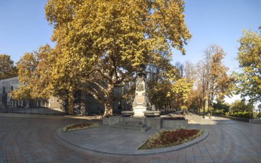 Ukrayna 'da Odessa Sahil Bulvarı 'nda erken sonbahar