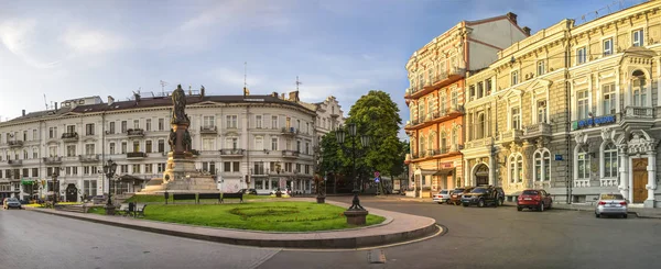 Catherine Square and Hotel Paris in Odessa — Stock Photo, Image