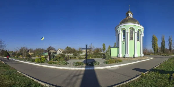 Denkmal für die Opfer des Holocaust in Dobroslav, Ukraine — Stockfoto