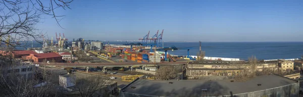 Cargo port dari Odessa, Ukraina — Stok Foto