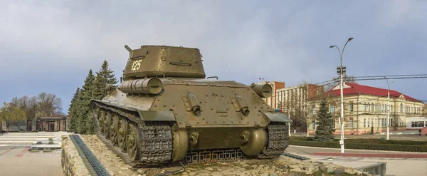 Tiraspol Tank Anıtı, Moldova — Stok fotoğraf