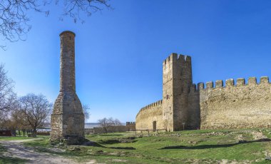 Ukrayna'da Akkerman Kalesi Kale Duvarları