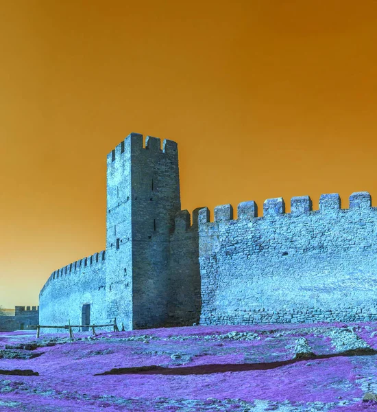 Fortaleza Torre da Cidadela Akkerman — Fotografia de Stock