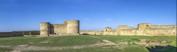 Paredes de Fortaleza da Cidadela Akkerman na Ucrânia — Fotografia de Stock