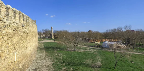 Vestingmuren van de Akkerman citadel in Oekraïne — Stockfoto