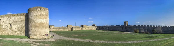 Mura della Fortezza della Cittadella di Akkerman in Ucraina — Foto Stock