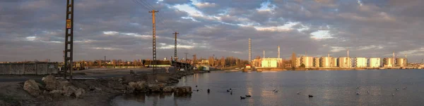 Schiffsreparaturhafen in Odessa, Ukraine — Stockfoto