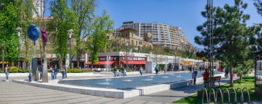 Odessa Arcadia tatil beldesinde Yürüyüş sokak, Ukrayna