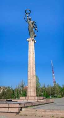 Kherson, Ukrayna'da ebedi alev anıtı