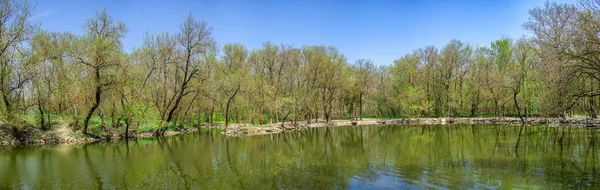 Lago na reserva Askania-Nova na Ucrânia — Fotografia de Stock