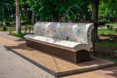 Odessa Gorky Park Bahçe tezgah, Ukrayna