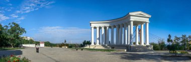 Odessa, Ukrayna'da restore Colonnade