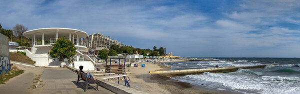 Rotunda in the resort of Arcadia in Odessa, Ukraine