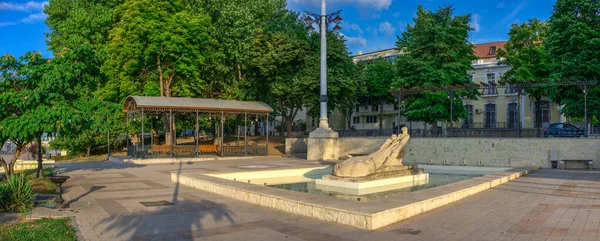 Fiskernes monument i Constanta, Rumænien - Stock-foto