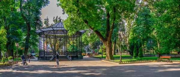 Odessa Ukraine 2019 Odessa City Garden Ukraine Sunny Autumn Morning — Stock Photo, Image