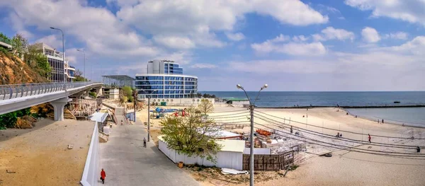 Odessa Ukraine 2020 Maristella Marine Residence 10Th Station Big Fountain — Stock Photo, Image