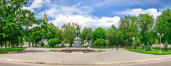 Izmail Ucrania 2020 Monumento Alexander Suvorov Avenida Suvorov Ciudad Izmail —  Fotos de Stock