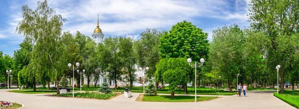 Izmail Ucrania 2020 Parque Ciudad Izmail Ucrania Día Soleado Verano — Foto de Stock