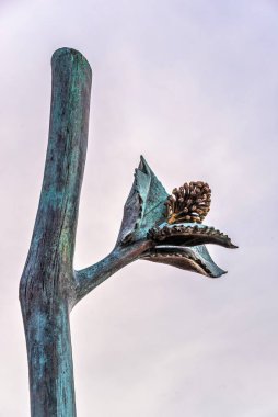Shabo, Ukrayna 09.29.2019. Shabo Şaraphanesinde Şarap Kültürü Müzesi, Odessa bölgesi, Ukrayna