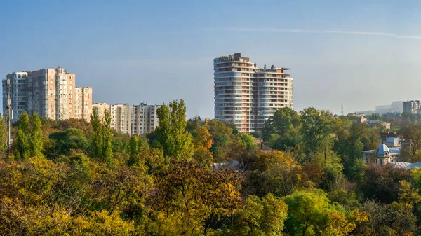 Odessa Ukrajina 2020 Horní Pohled Park Ševčenko Oděse Ukrajina Slunečného — Stock fotografie