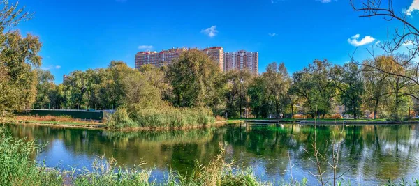 Odessa Ucrânia 2019 Abandonado Parque Dukovsky Odessa Ucrânia Dia Ensolarado — Fotografia de Stock