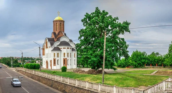 Bila Tserkva Ucrania 2020 Iglesia Georgiyivska Heorhiyivska Ciudad Bila Tserkva — Foto de Stock