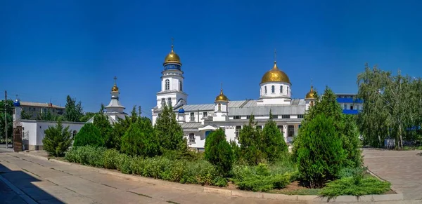 Melitopol Ucrania 2020 San Sava Monasterio Santificado Melitopol Día Soleado —  Fotos de Stock