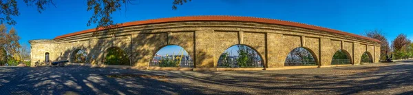 Odessa Ucrania 2019 Arcada Cuarentena Fortaleza Khadzhibey Parque Shevchenko Odessa —  Fotos de Stock