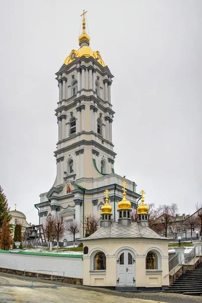 Pochaev Ukraine 2020 Holy Dormition Pochaev Lavra Pochaiv Ukraine Gloomy — Stock Photo, Image