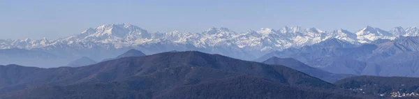 Monte Rosa bjergene - Stock-foto