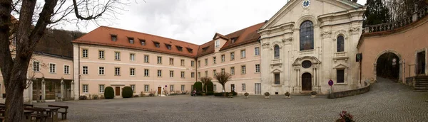 Weltenburg Germany March 2017 Benedictine Monastery Weltenburg Oldest Abbey Bavaria — Stock Photo, Image