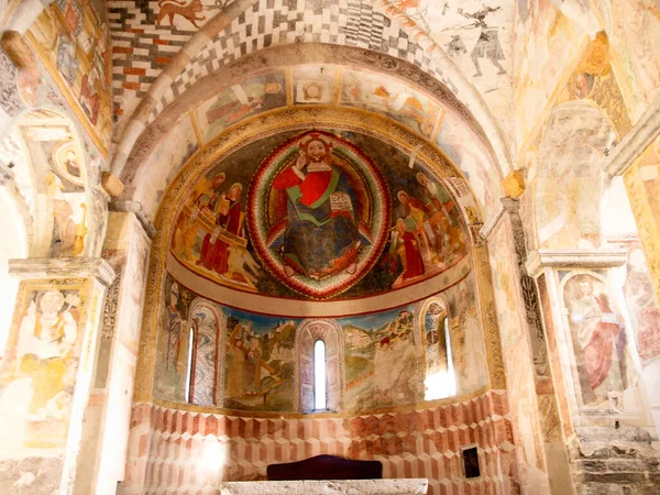 Biasca Suiza Enero 2018 Iglesia San Pedro San Pablo — Foto de Stock