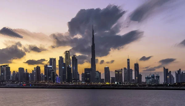 Blick Auf Den Burj Khalifa Den Höchsten Turm Der Welt — Stockfoto