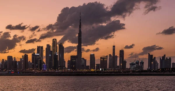 Blick Auf Den Burj Khalifa Den Höchsten Turm Der Welt — Stockfoto