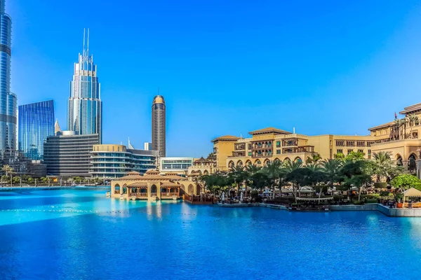 Amazing View Dubai Marina Waterfront Skyscraper Residential Business Skyline Dubai — Stock Photo, Image