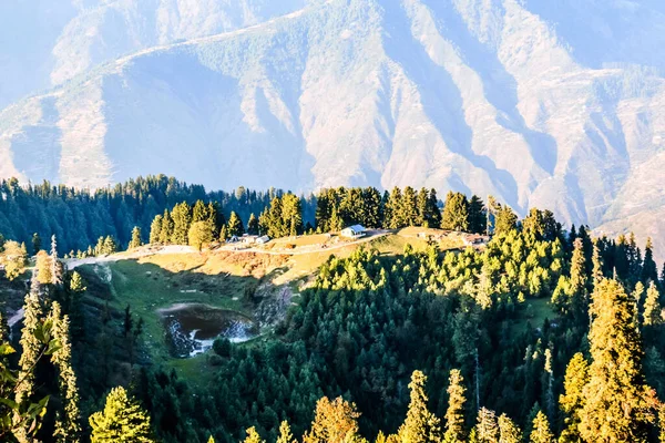 Geological Landscape Shogran Mountains Kaghan Valley Mansehra District Khyber Pakhtunkhwa — Stock Photo, Image