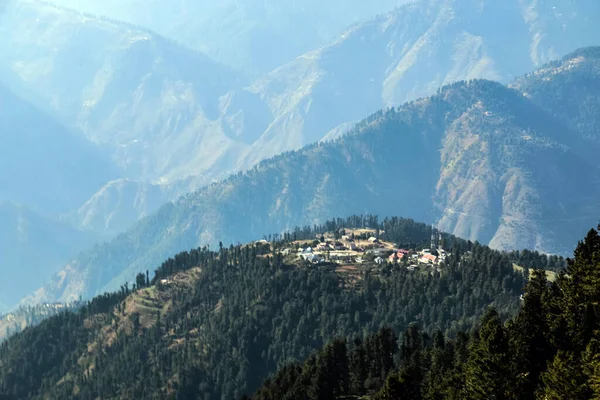 Paysage Géologique Des Montagnes Shogran Dans Vallée Kaghan District Mansehra — Photo